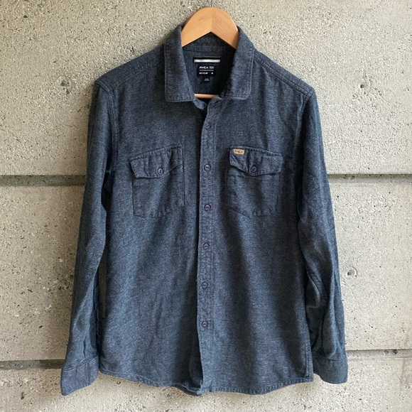 RVCA Other - RVCA Mens Flannel Button Shirt